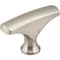 Elements 1-5/8" Overall Length Satin Nickel Aiden Cabinet "T" Knob 993SN - alternate 1
